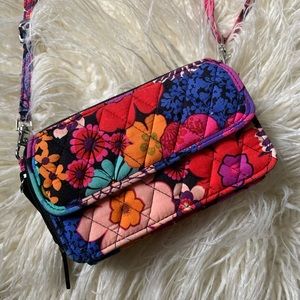 Vera Bradley crossbody wallet